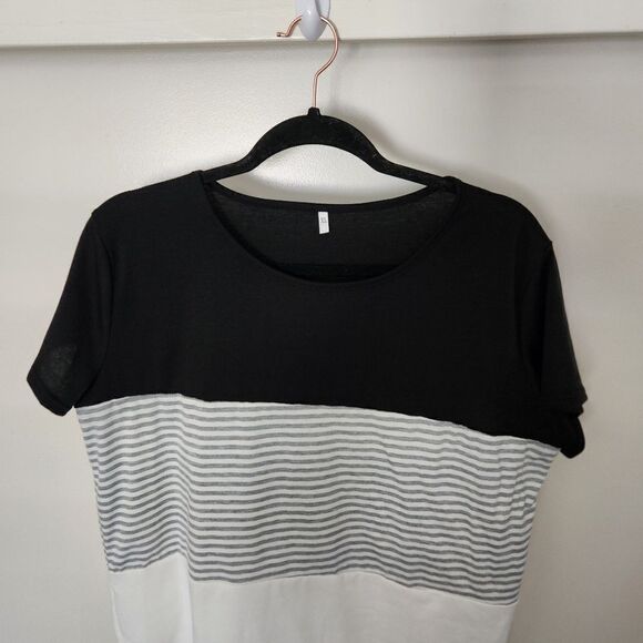 Unbranded Womens Colorblock Short Sleeve Top Size XL - Picture 5 of 5